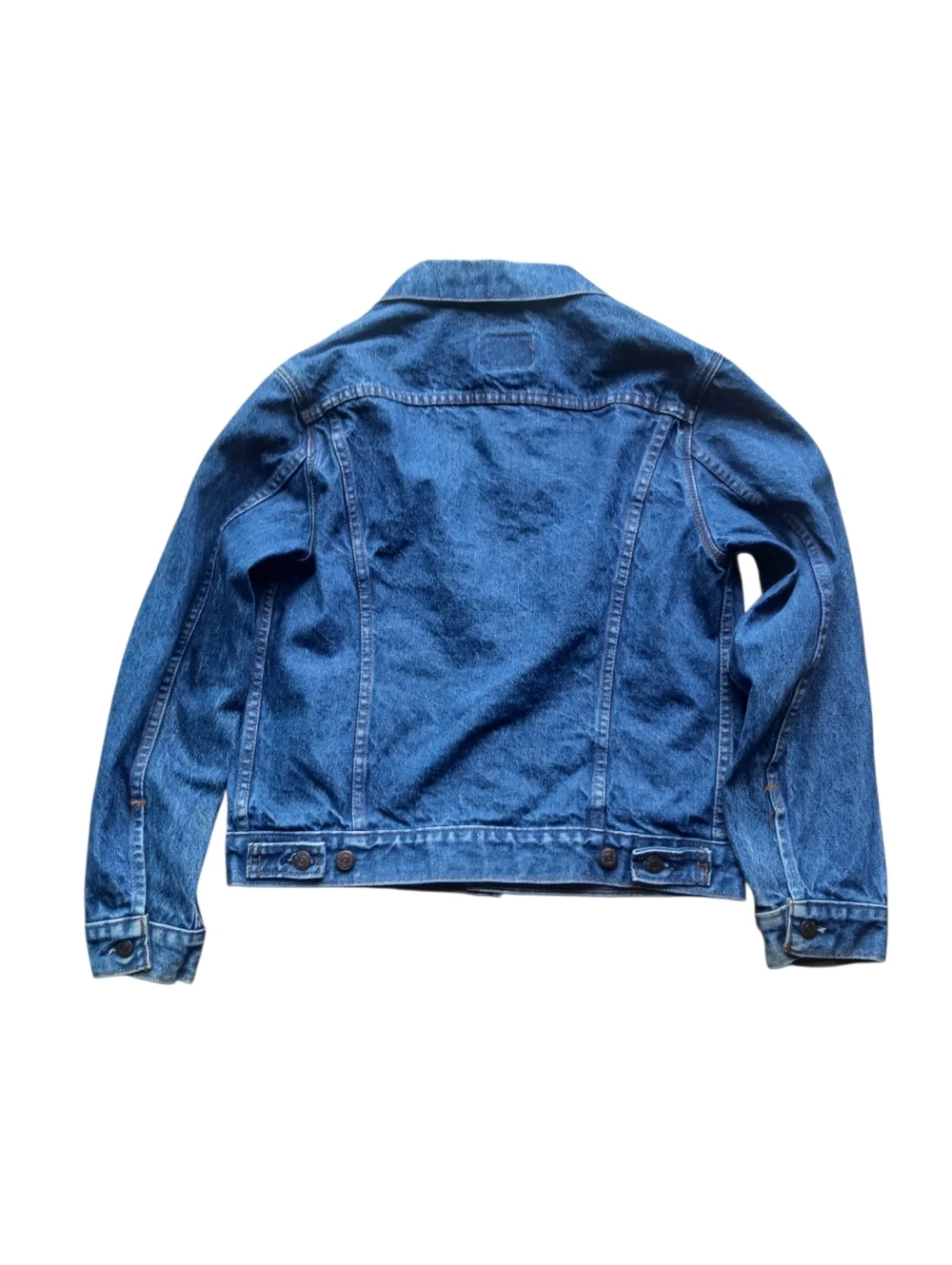 Levi's Vintage Size 40R Made In USA Medium Blue Denim Jacket